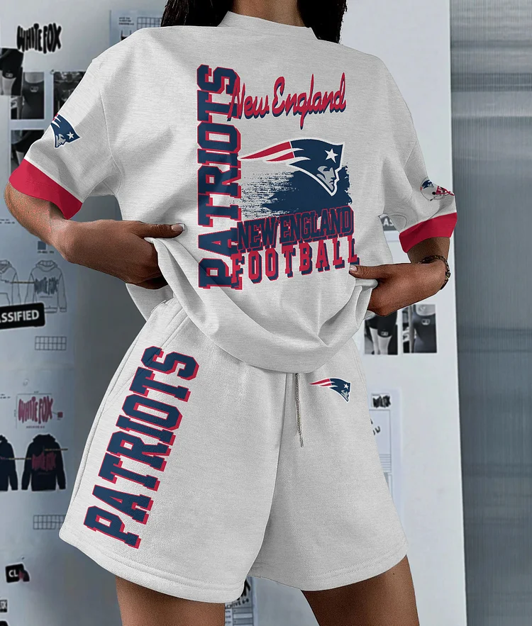 New England Patriots Limited Edition Top And Shorts Two-Piece Suits