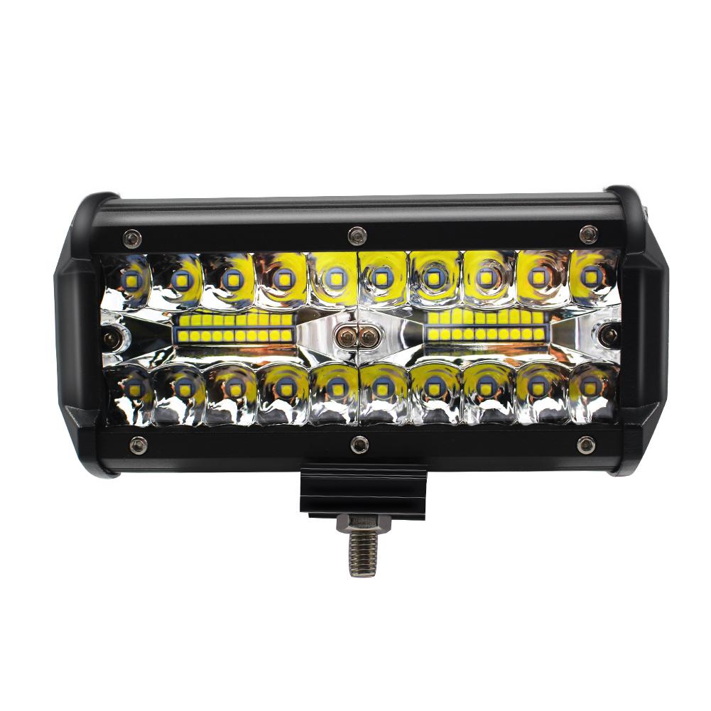 7 inch 3 Row 120W Off Road LED Work Light Bar Waterproof Spot Driving Lamp, 501 Original
7 inch 3 Row 120W Off Road LED Work Light Bar Waterproof Spot Driving Lamp, 501 Original