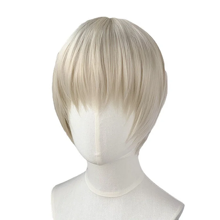 Inumaki Flaxen Wig Cosplay Accessories Halloween Carnival Props