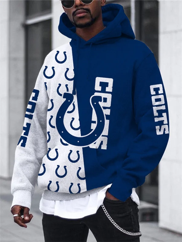 Indianapolis Colts
3D Printed Hooded Pocket Pullover Hoodie