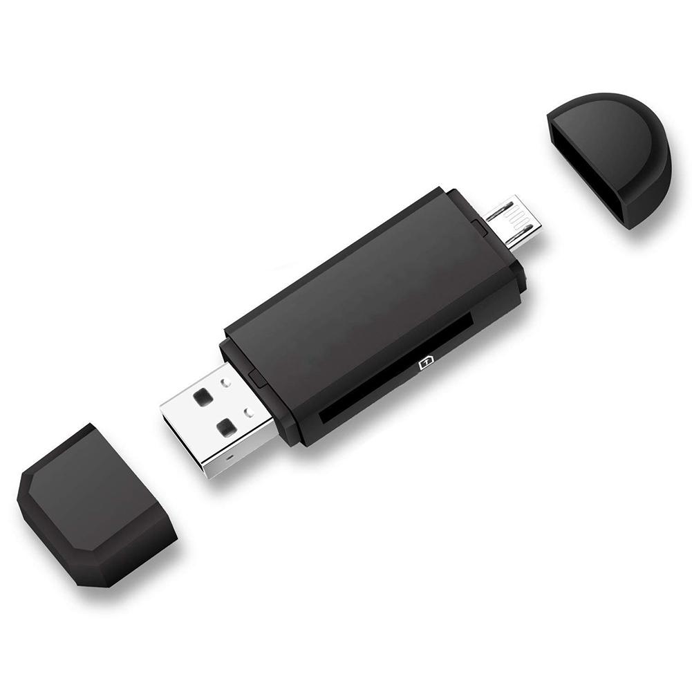 Micro USB+USB OTG Card Reader USB2.0 Memory Card Adapter for PC Android, 501 Original
Micro USB+USB OTG Card Reader USB2.0 Memory Card Adapter for PC Android, 501 Original