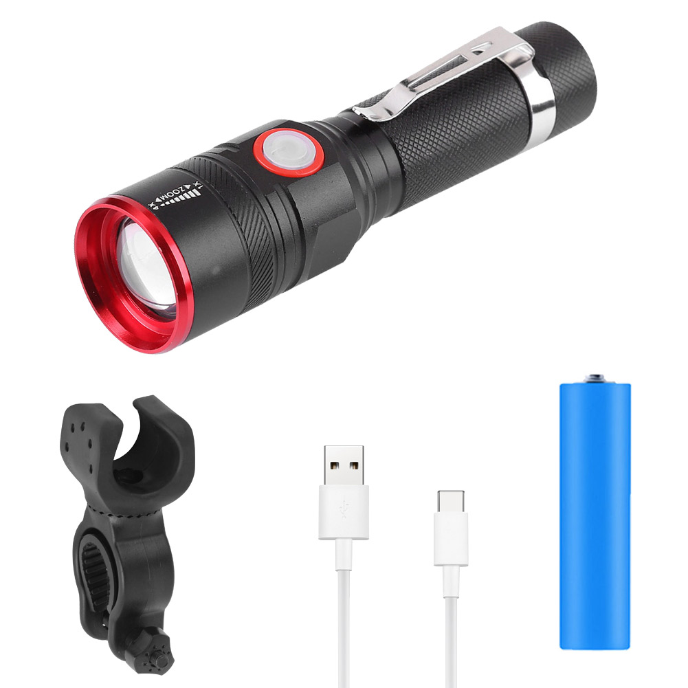 10W Telescopic Zoomable 800LM T6 LED Flashlight Outdoor Camping Torch Light, 501 Original
10W Telescopic Zoomable 800LM T6 LED Flashlight Outdoor Camping Torch Light, 501 Original