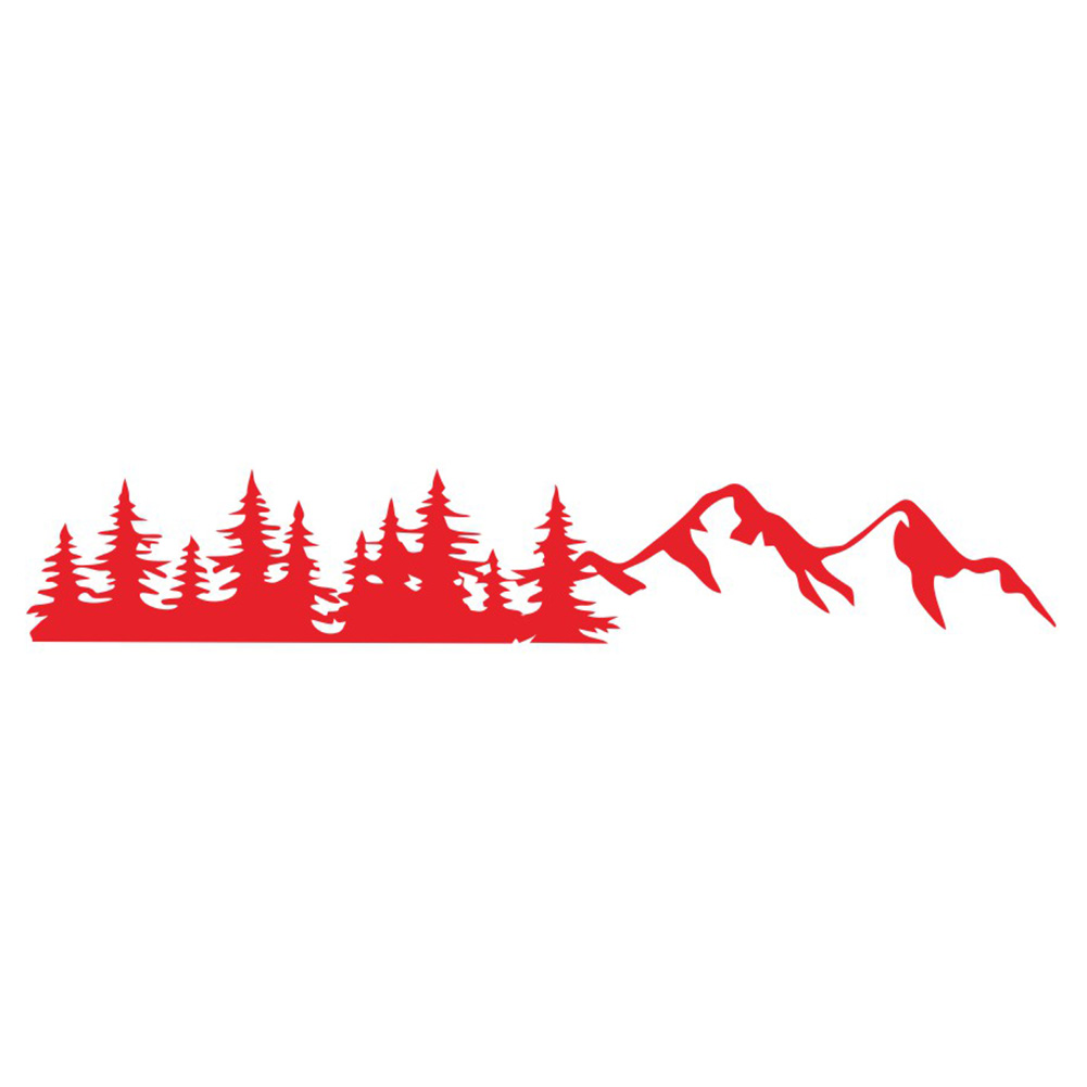Tree Mountain PVC Car Sticker 100cm Waterproof SUV RV Camper Decal, Red, 501 Original
Tree Mountain PVC Car Sticker 100cm Waterproof SUV RV Camper Decal, Red, 501 Original