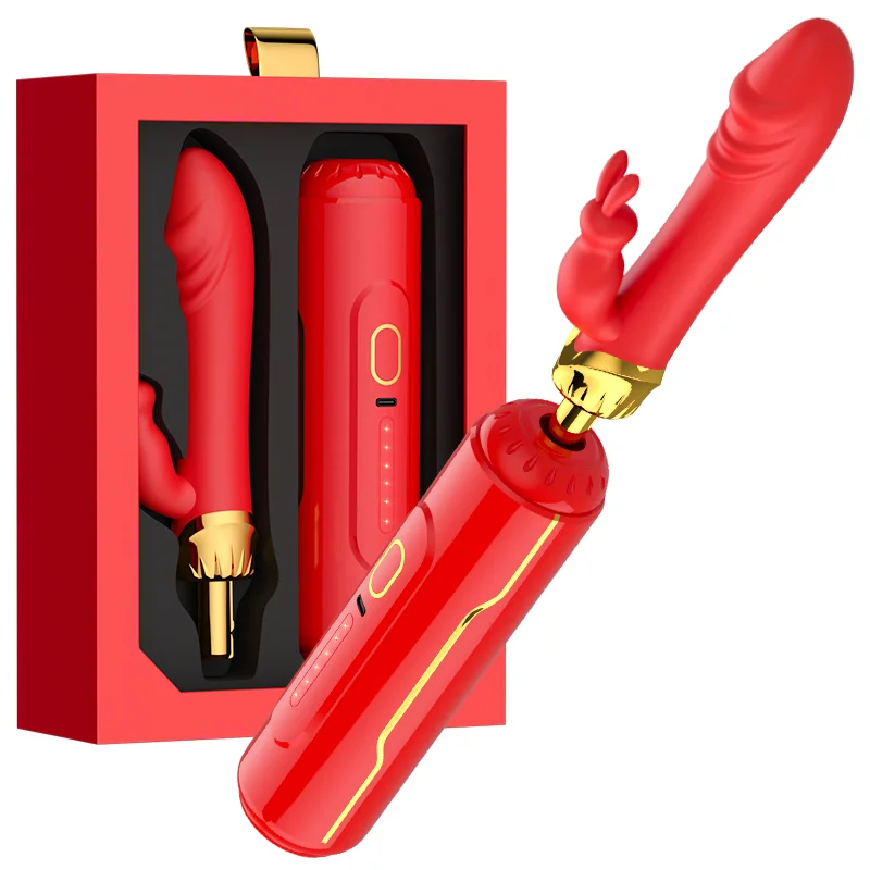 10 Frequency Automatic Pushing Back and Forth Dildo G-spot Vibrator Rosetoy Official