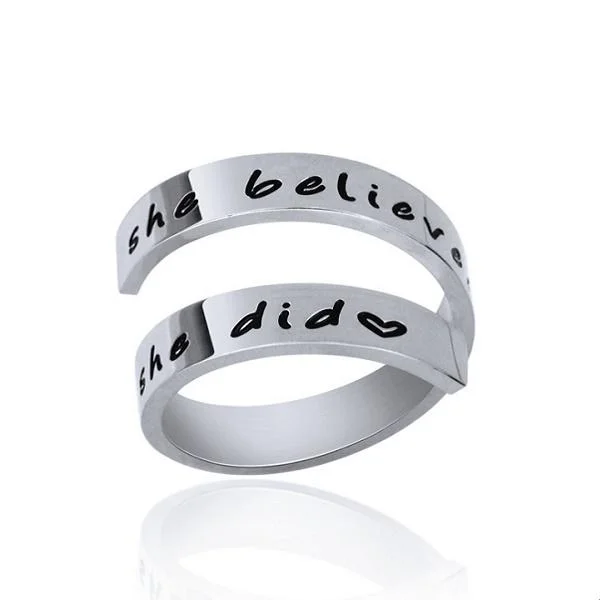 She Believe She Did Ring