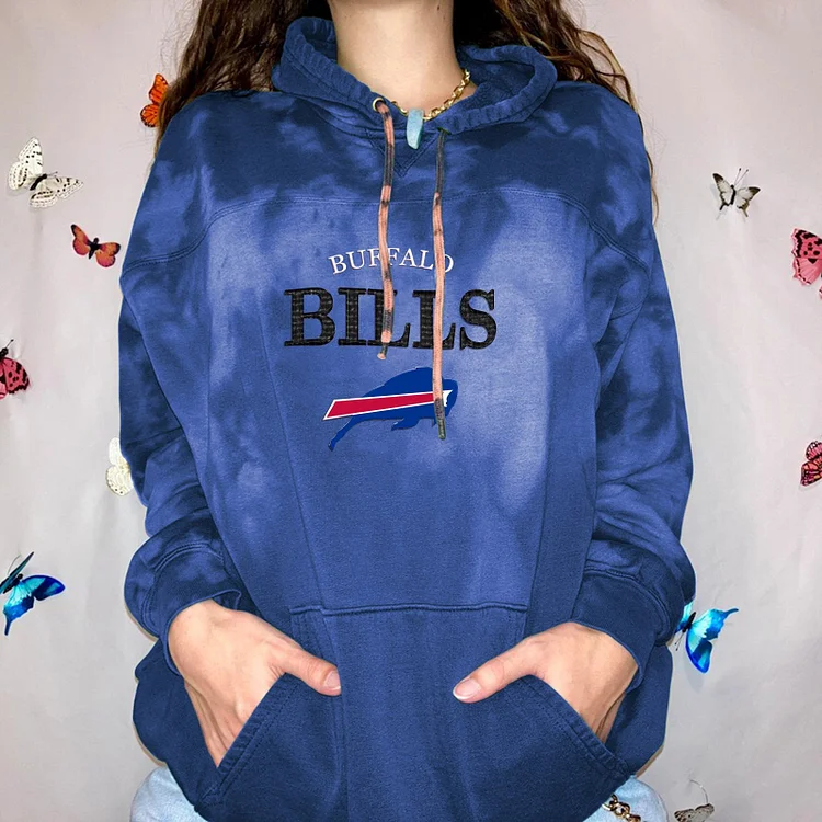 Buffalo Bills Women Printed  Hoodie