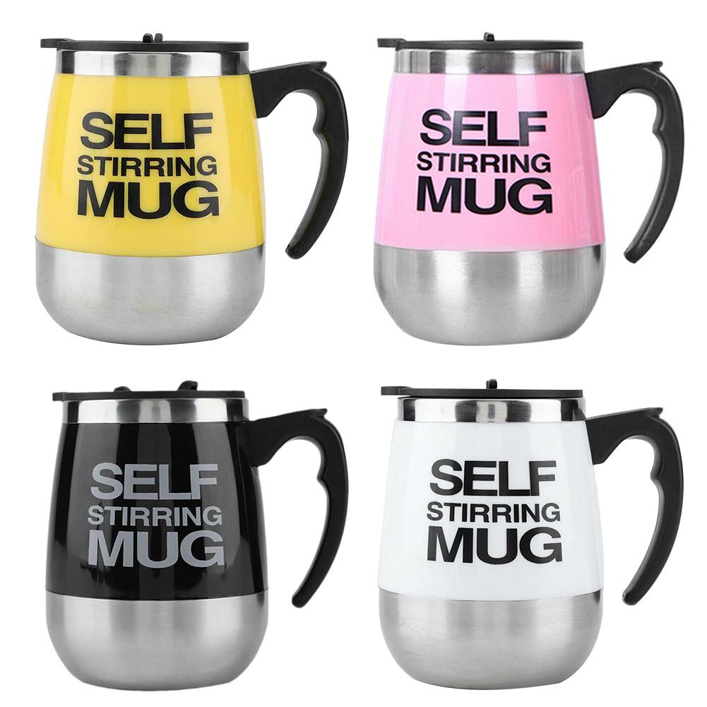 Stainless Steel Self Stirring Mug Double Insulated Coffee Milk Magnetic Cup, White, 501 Original
Stainless Steel Self Stirring Mug Double Insulated Coffee Milk Magnetic Cup, White, 501 Original