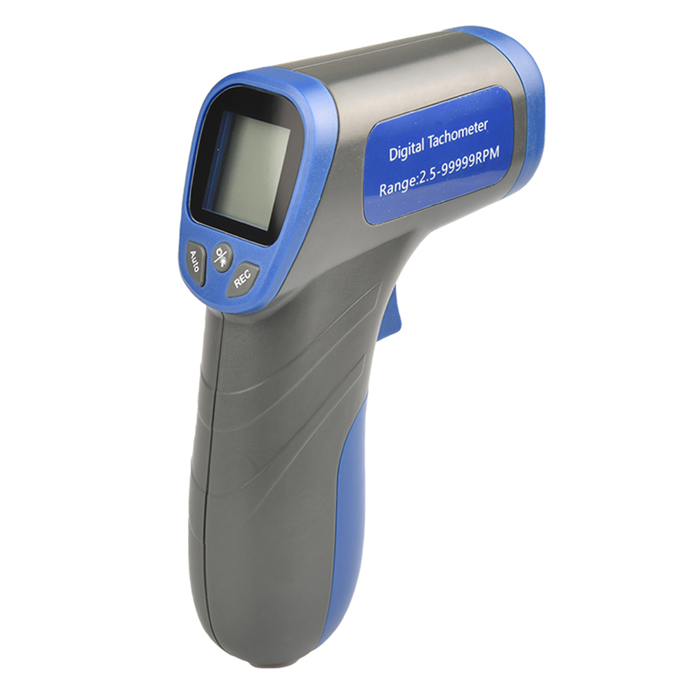 Infrared Digital Tachometer Non-Contact 2.5-99999 RPM Measuring Speed Meter, 501 Original
Infrared Digital Tachometer Non-Contact 2.5-99999 RPM Measuring Speed Meter, 501 Original