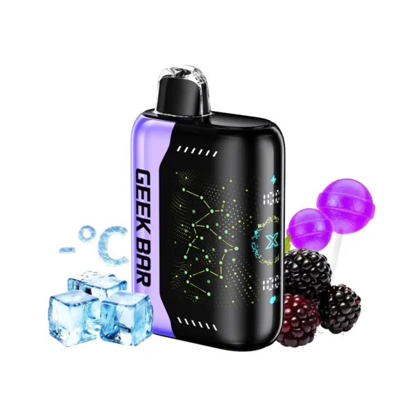 Blackberry B Pop GEEK BAR Pulse X 25K Disposable Vape Best Vape