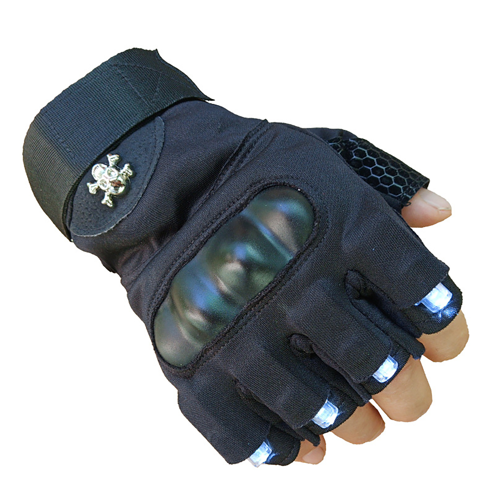 LED Half Finger Gloves Light Up Flashing Gloves for Outdoor Bar Supplies, Rose red, 501 Original
LED Half Finger Gloves Light Up Flashing Gloves for Outdoor Bar Supplies, Rose red, 501 Original