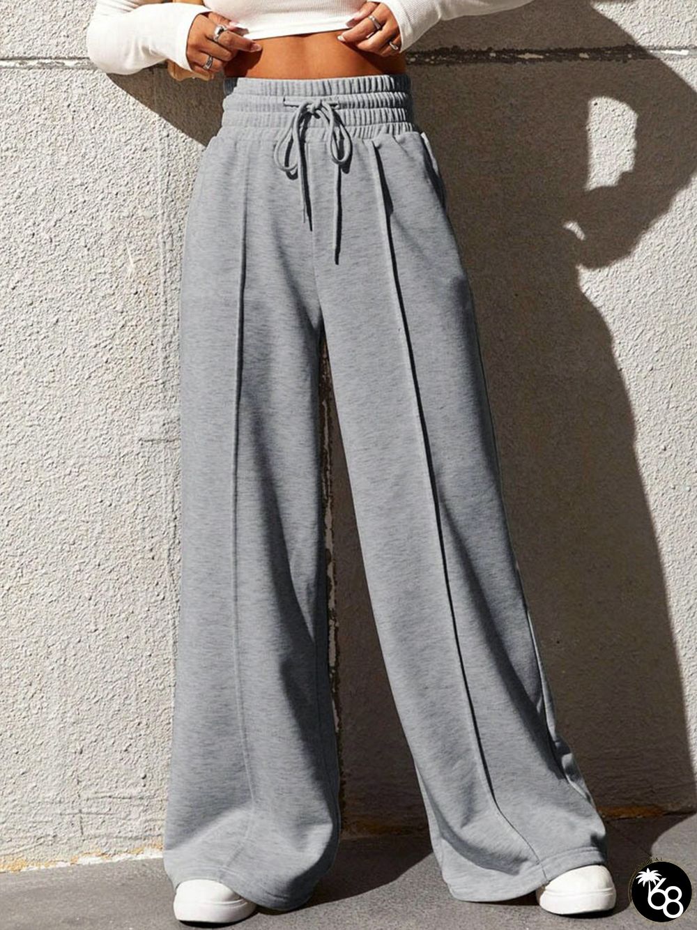 City Walk Wide Leg Sweatpants | 168DEAL