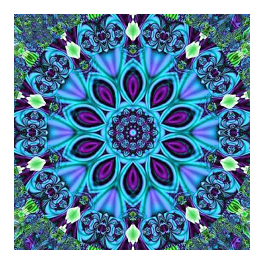 Mandala 30*30cm(canvas) full square drill diamond painting