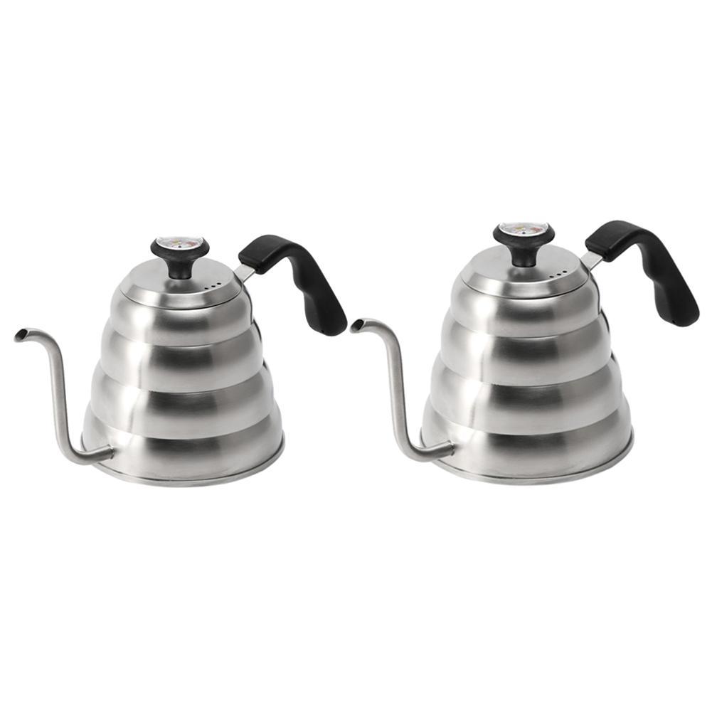 Stainless Steel Pour Over Coffee Water Kettle Thermometer Gooseneck Tea Pot, 1.2l, 501 Original
Stainless Steel Pour Over Coffee Water Kettle Thermometer Gooseneck Tea Pot, 1.2l, 501 Original