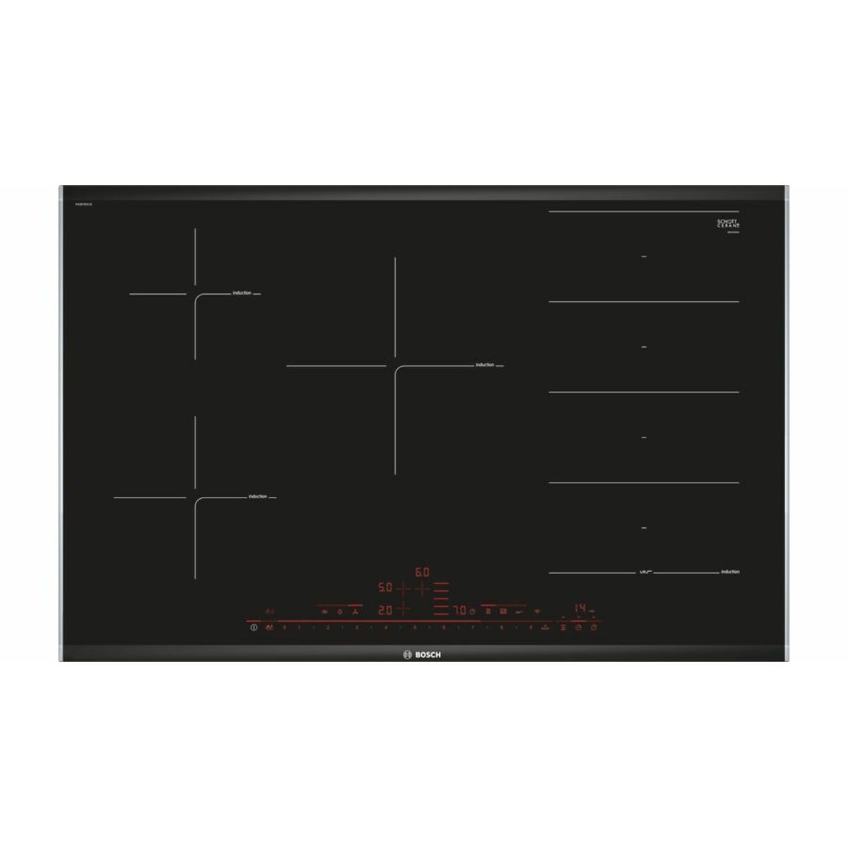 Induction Hot Plate BOSCH PXV875DV1E 81,6 cm 7400 W