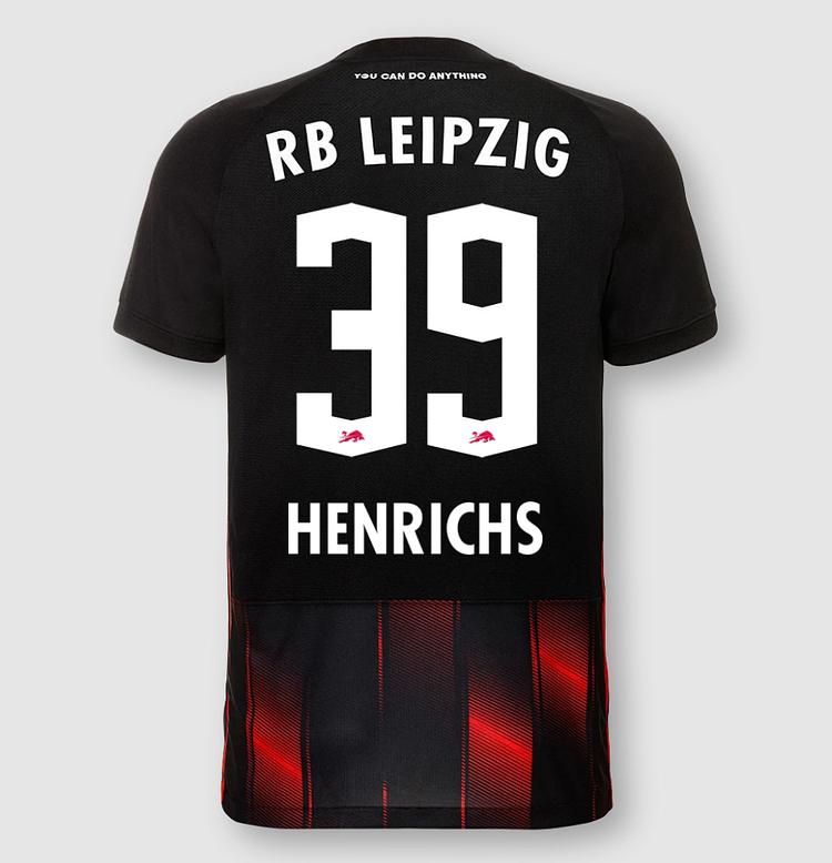 RB Leipzig Benjamin Henrichs 39 Third Shirt Top Kit UCL 2022-2023