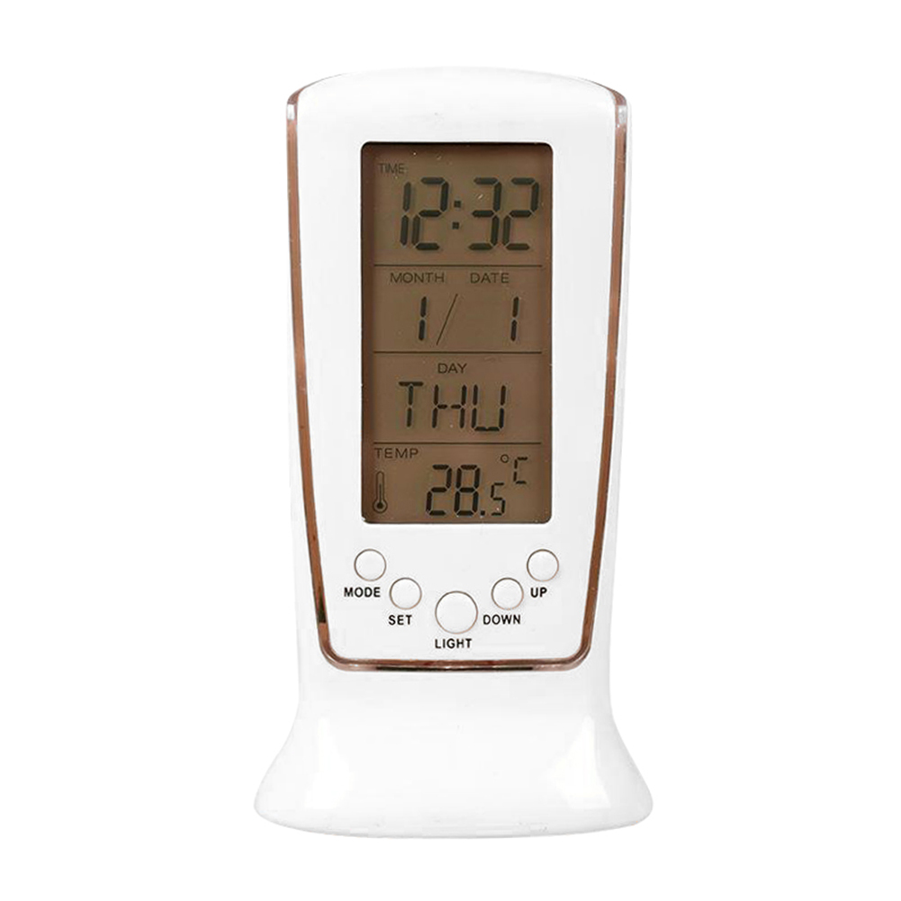 Mini Digital Clock Backlight Calendar Thermometer Display LCD Alarm Clock, 501 Original
Mini Digital Clock Backlight Calendar Thermometer Display LCD Alarm Clock, 501 Original
