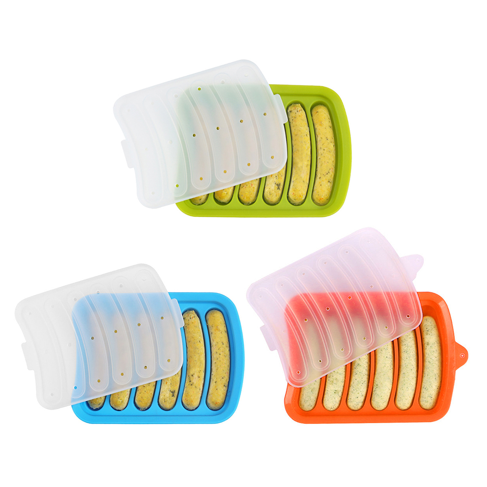 DIY Silicone Sausage Mold Versatile Hot Dog Maker Kitchen Baking Gadget, Green, 501 Original
DIY Silicone Sausage Mold Versatile Hot Dog Maker Kitchen Baking Gadget, Green, 501 Original