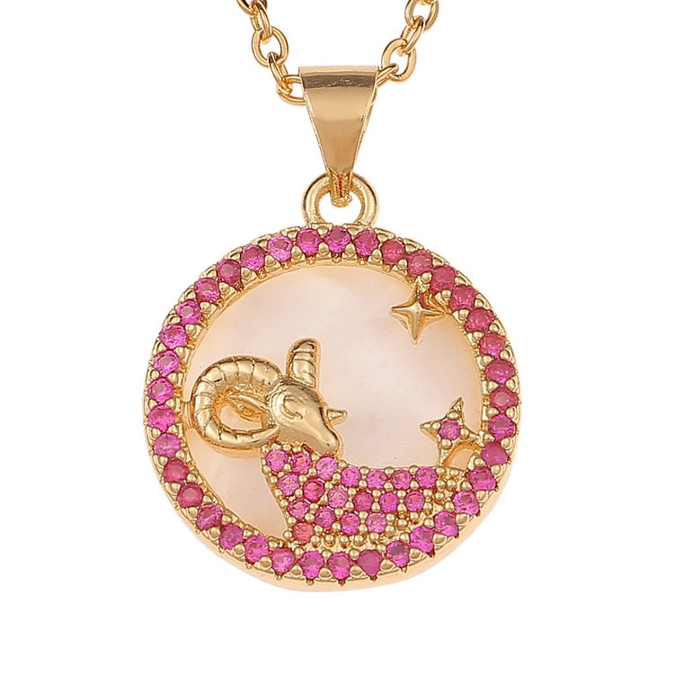 12 Constellations Fashion Ladies Necklace