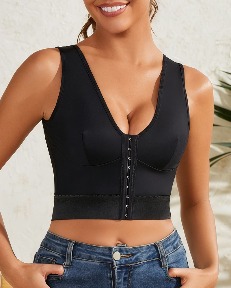 Front-Closure Comfortable And Adjustable Push-Up Vest