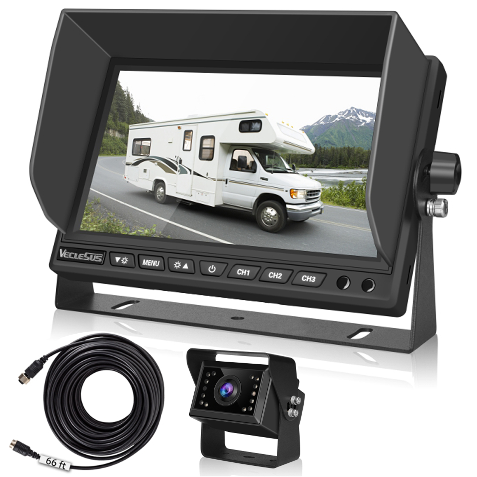 Why You Need to Drive Safely around Big Trucks VECLESUS® Rear View Safety GING