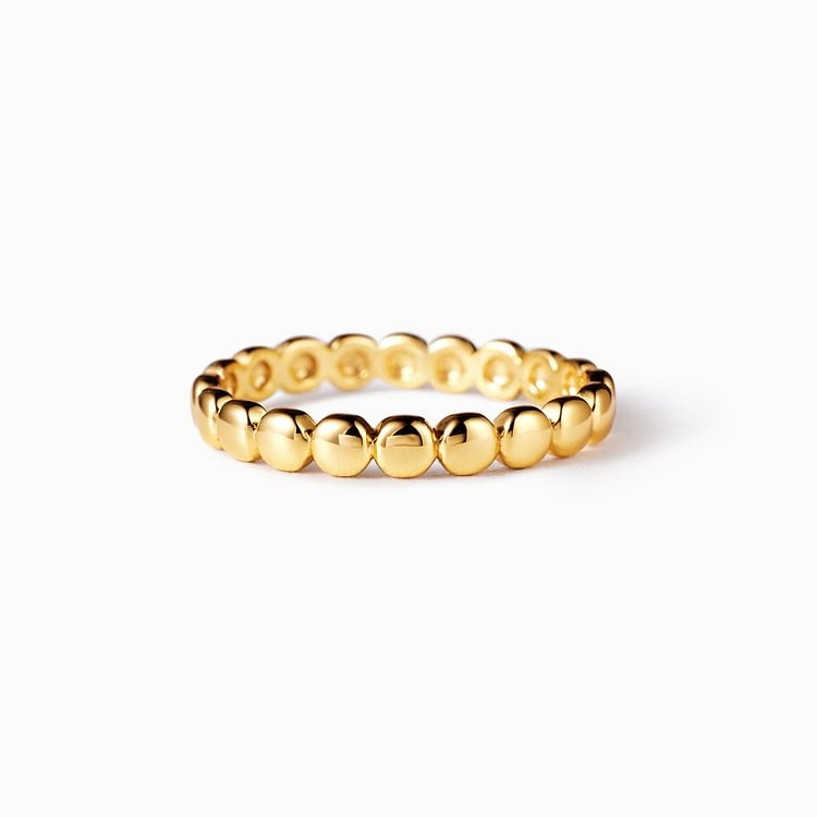 Beads Of Strength Sterling Silver Ring