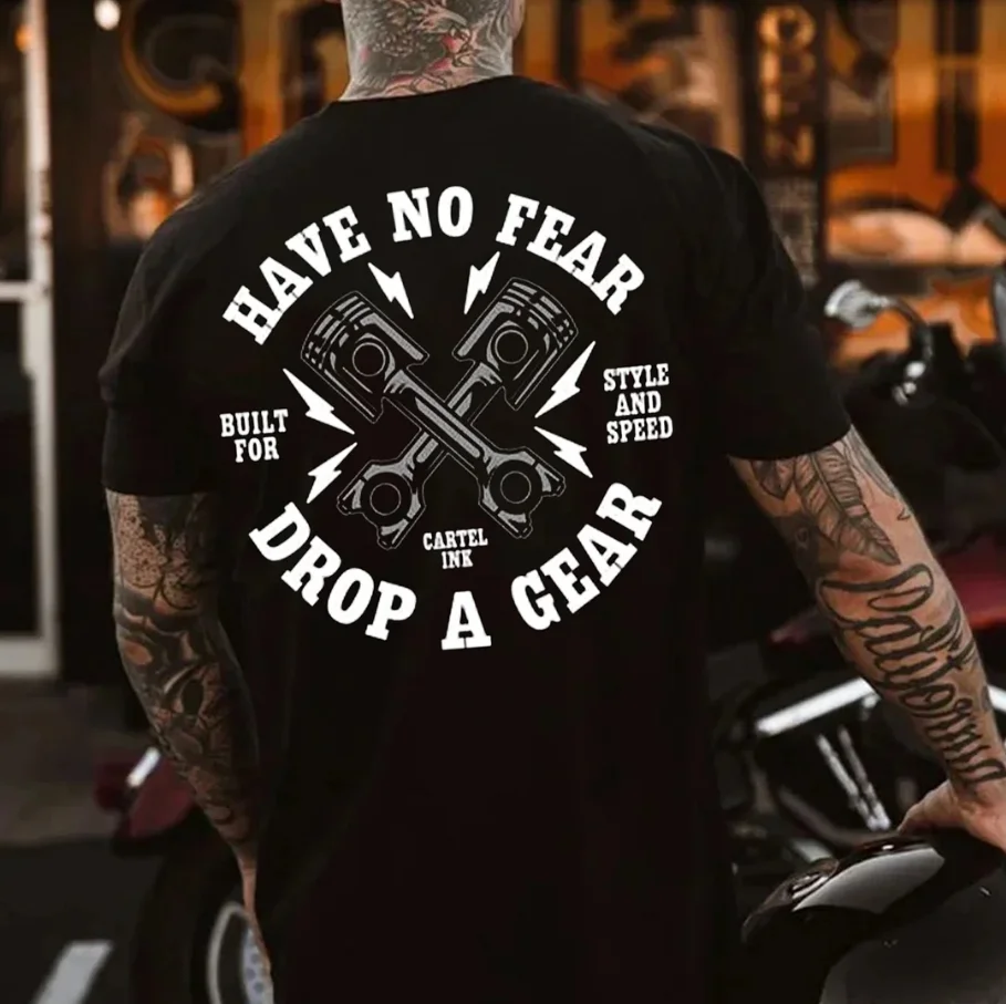 Have No Fear Printed Men's T-shirt - Devcarry