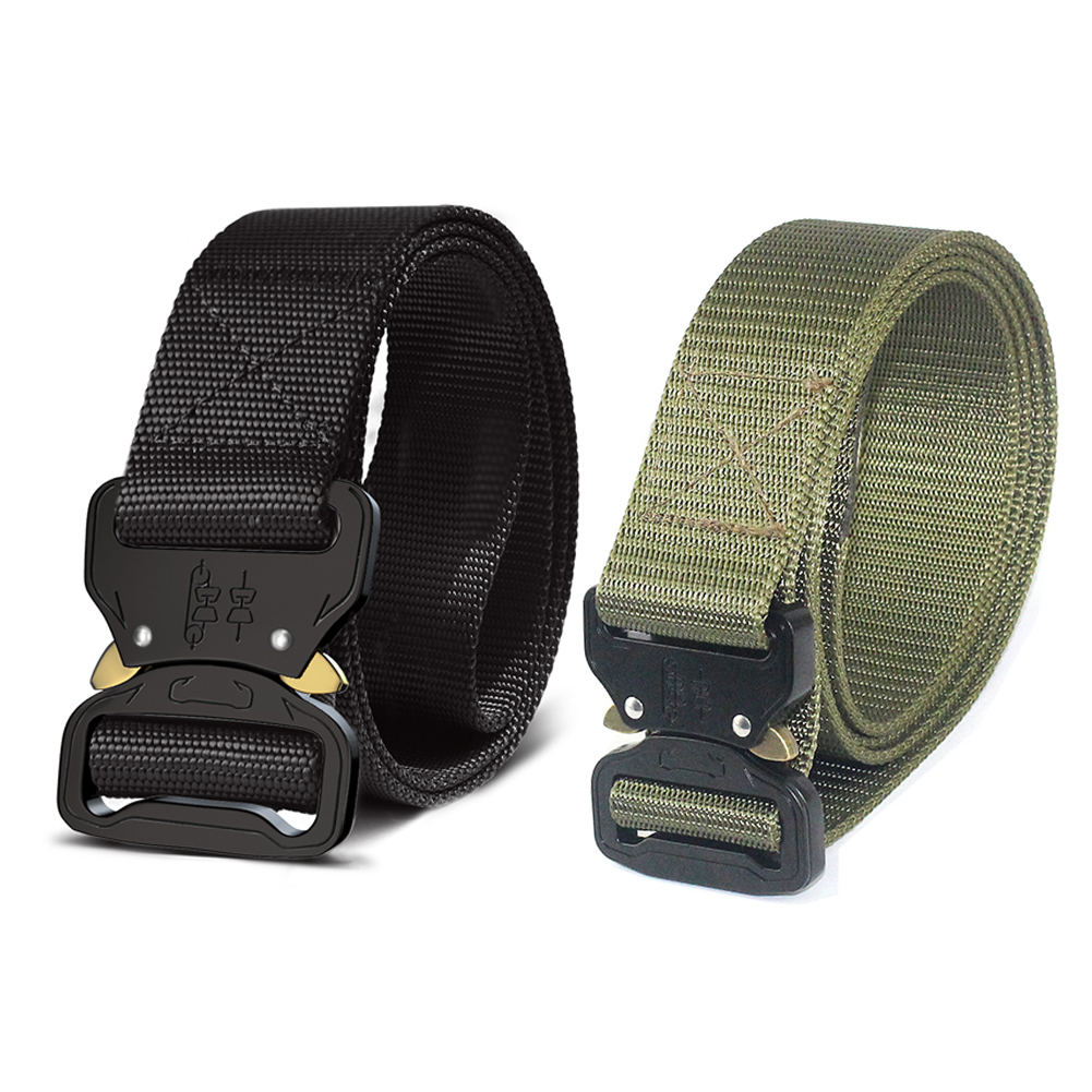 Multifunctional Men Belt Outdoor Hunting Buckle Nylon Training Waistbands, Green, 501 Original 
Multifunctional Men Belt Outdoor Hunting Buckle Nylon Training Waistbands, Green, 501 Original