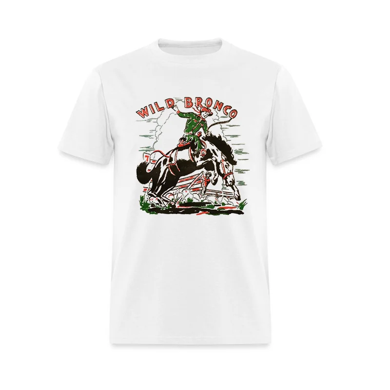 Wild Bronco Printed Men's T-shirt - Devcarry