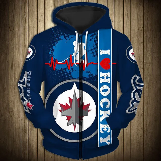 Winnipeg Jets Limited Edition Zip-Up Hoodie