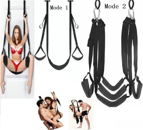 pornhint Pornhint Upgraded Sex Door Swing Bondage Sex Toys Restraint Love Slings BDSM Men Couples