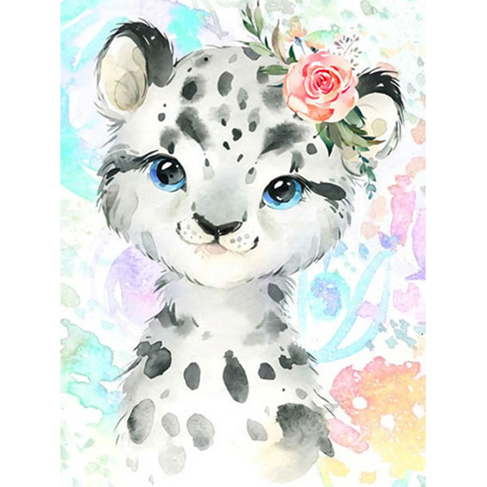 Cartoon Leopard With Flower - Round Drill Diamond Painting - 30*40CM, 501 Original
Cartoon Leopard With Flower - Round Drill Diamond Painting - 30*40CM, 501 Original