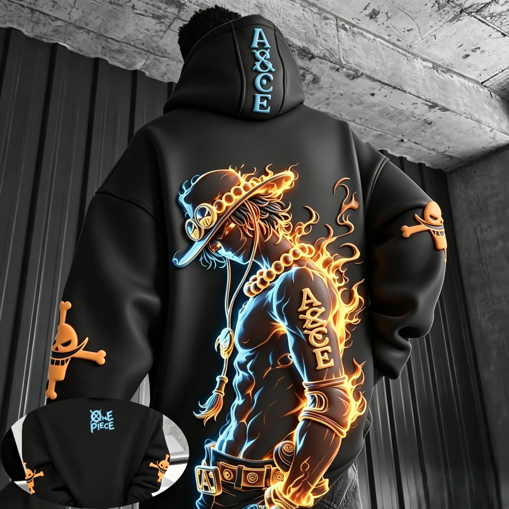 Men's Casual Cartoon Hoodie