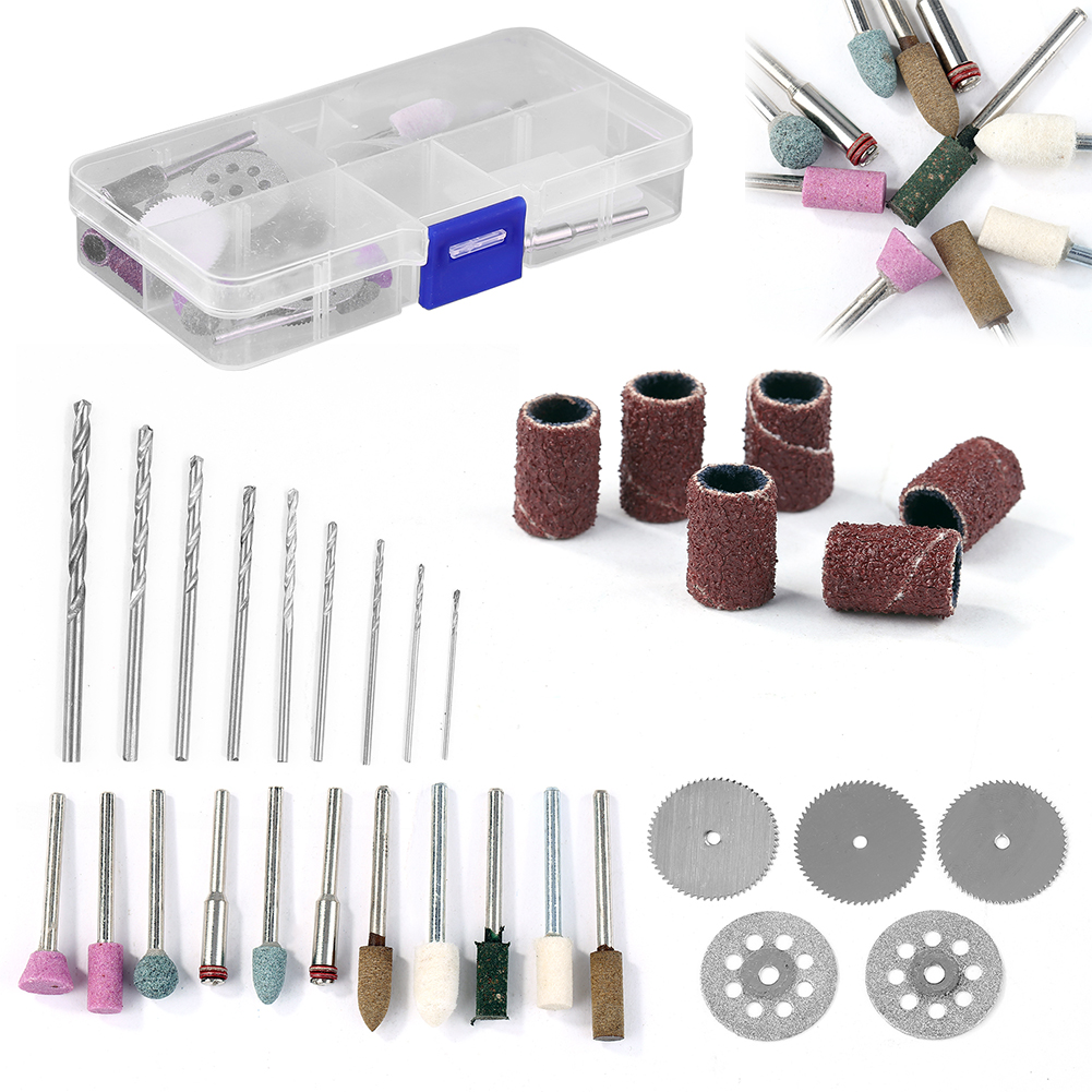 46x Electric Grinder Head Multi Tools Accessories Set for Sanding Polishing, 501 Original
46x Electric Grinder Head Multi Tools Accessories Set for Sanding Polishing, 501 Original