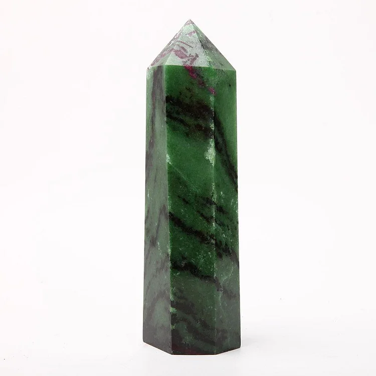 Ruby in Zoisite Towers Points Bulk 20cm