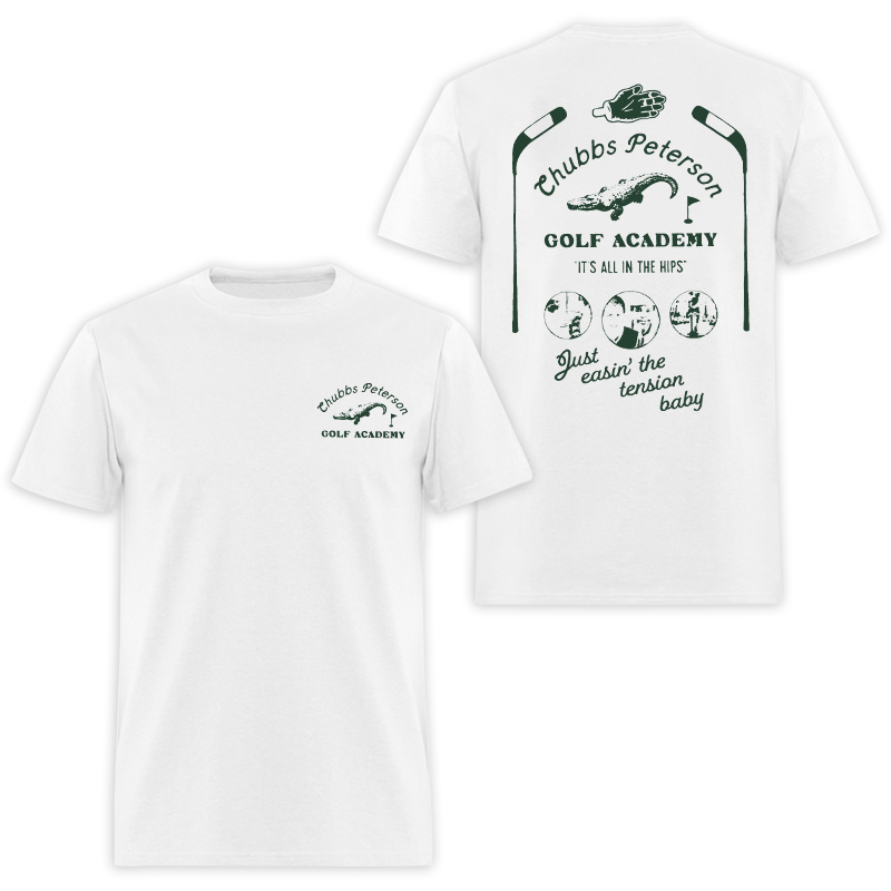 Chubbs Peterson Golf Academy Printed Men's T-shirt - Devcarry