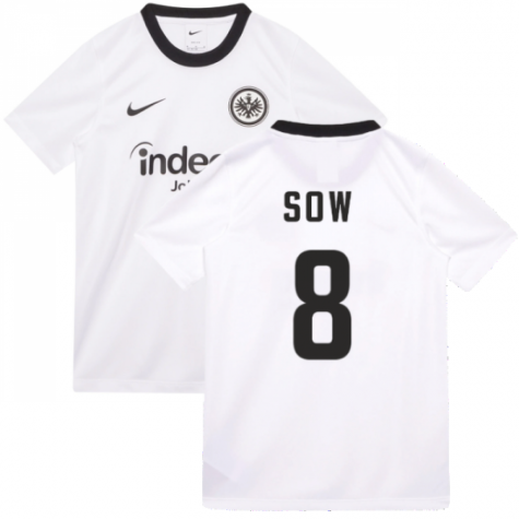 Eintracht Frankfurt Djibril Sow 8 Home Shirt Kids & Junior Mini Kit 2022-2023