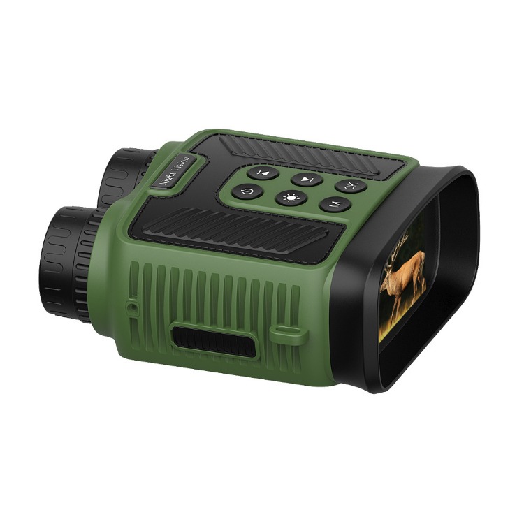 BekinTek Night Vision Binoculars 5000mAh Rechargeable Telescope NVG Infrared Goggles Full Dark Observing Scope 7x IR Adjustment 8x Digital Zoom 2.5K Video Playback 40M Photo 3 Inches Large HD Screen with 32G TF Card for Camping Hiking Surveillance 16
