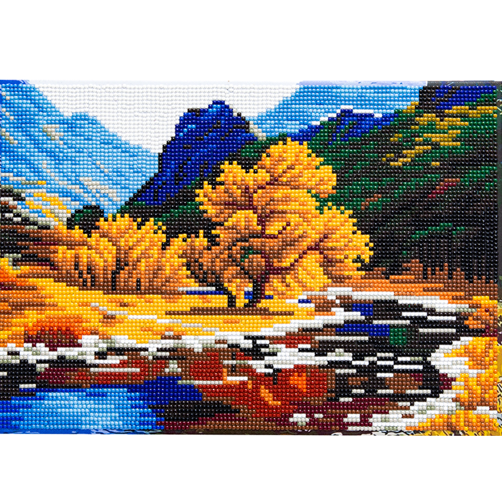 25*30CM - Round Drill Diamond Painting - Frame Forest Stream (with frame), 501 Original
25*30CM - Round Drill Diamond Painting - Frame Forest Stream (with frame), 501 Original