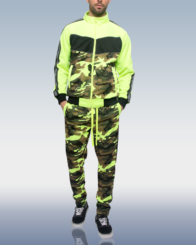mens nike green tracksuit