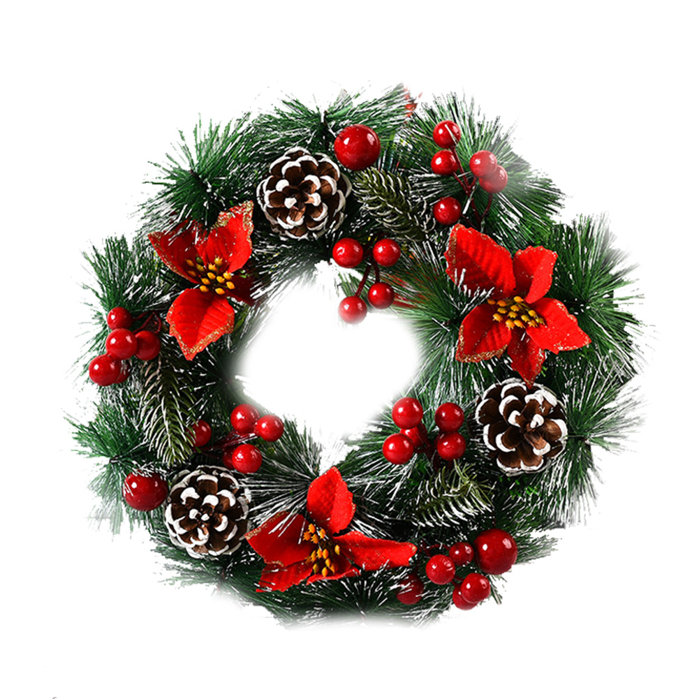 Exquisite Christmas Garland Decorative Wreath Door Hanging Xmas Tree Decor, 501 Original
Exquisite Christmas Garland Decorative Wreath Door Hanging Xmas Tree Decor, 501 Original