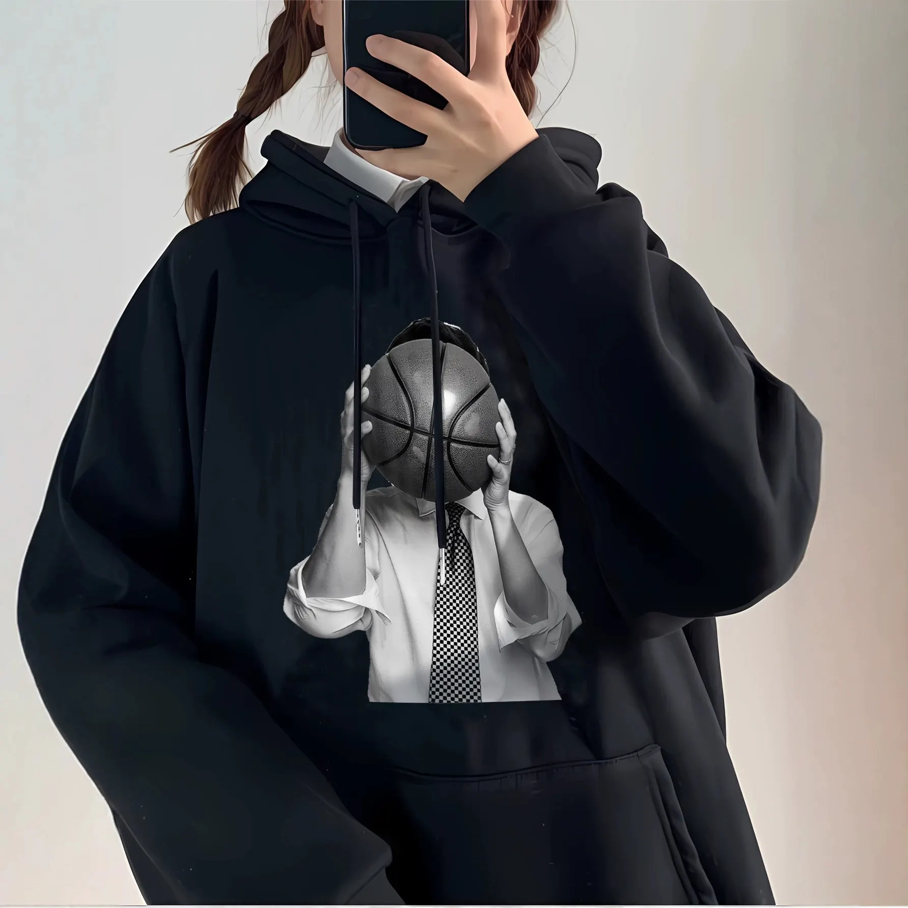 SUGA] BTS Arirang World Tour Hoodie - Basketball Graphic Art