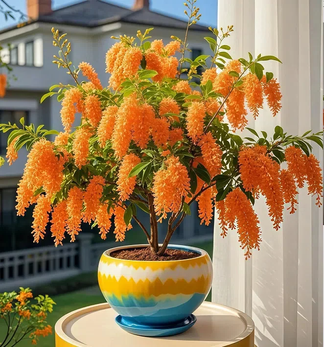 🌈 Tassel Tree Seeds -Orange