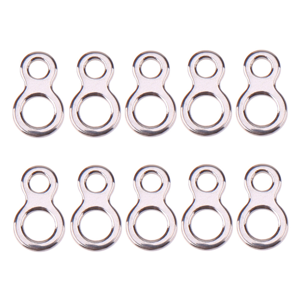 10Pcs Fishing Butterfly Jigging Stainless Steel Figure 8 Solid Ring Assist, 501 Original
10Pcs Fishing Butterfly Jigging Stainless Steel Figure 8 Solid Ring Assist, 501 Original
