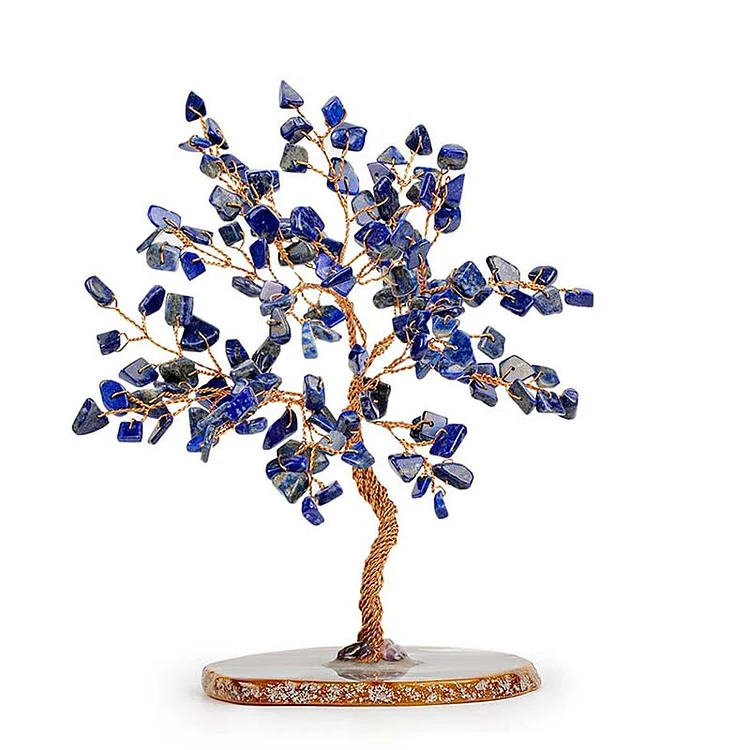 The Wisdom Keeper - Lapis Lazuli Feng Shui Tree