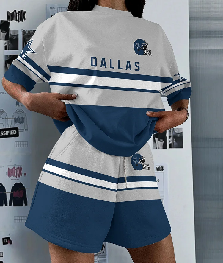 Dallas Cowboys Limited Edition Top And Shorts Two-Piece Suits