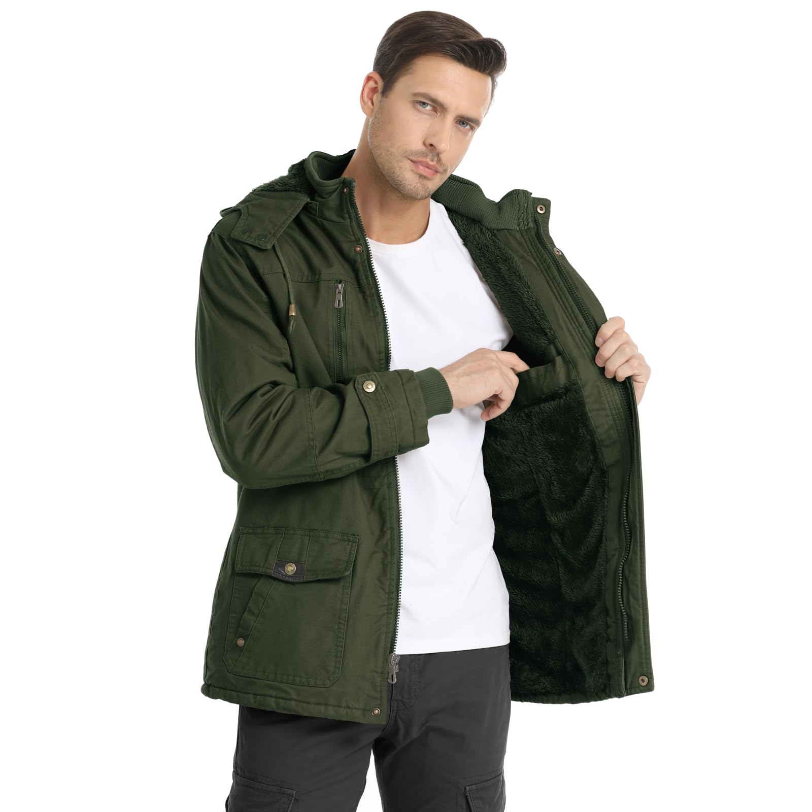 Men’s Thickened Winter Jacket