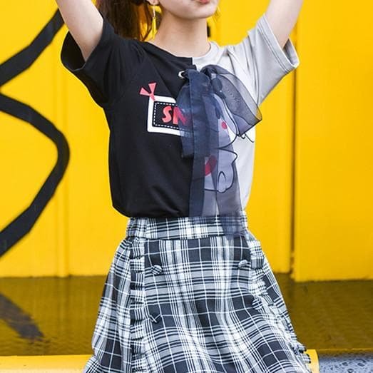 Kawaii Cartoon Printing T-Shirt SP1710108
