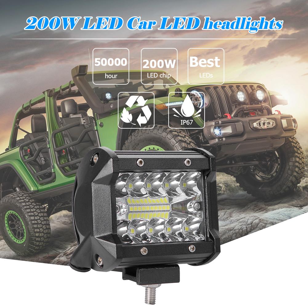 200W 4inch Off-road Vehicle LED Working Lamp Fog Lamp Driving Lamp, 2pc, 501 Original
200W 4inch Off-road Vehicle LED Working Lamp Fog Lamp Driving Lamp, 2pc, 501 Original