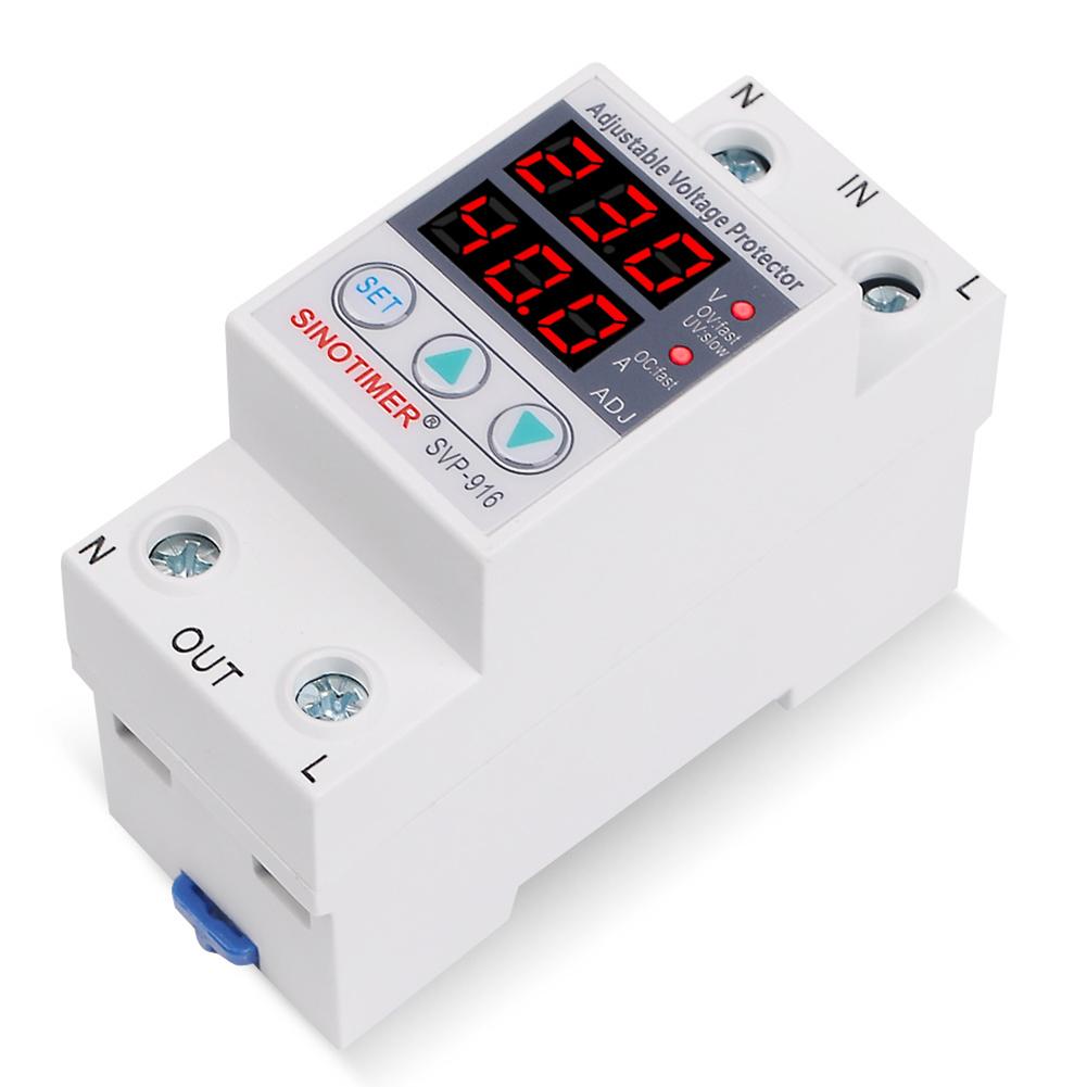 SVP-916 Adjustable Voltage Surge Protector Relay Limit Current Protection, 40a, 501 Original
SVP-916 Adjustable Voltage Surge Protector Relay Limit Current Protection, 40a, 501 Original