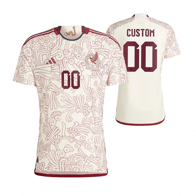 Mexico Away Shirt Kit World Cup 2022 ( Printing Your Name )